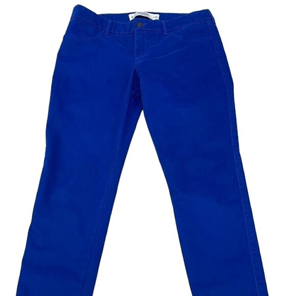 Abercrombie & Fitch Pants Skinny Blue Denim Size 8 29 - Picture 2 of 11